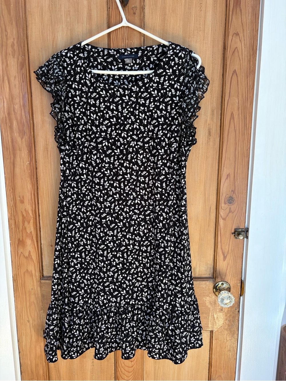 Tommy Hilfiger Black Floral Dress